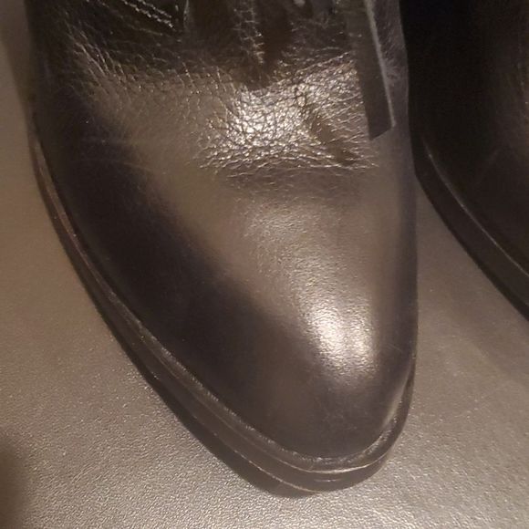 COLE HAAN Balthasar Chukka Leather Wedge Ankle Boots - Size 8 1/2 - Picture 6 of 11